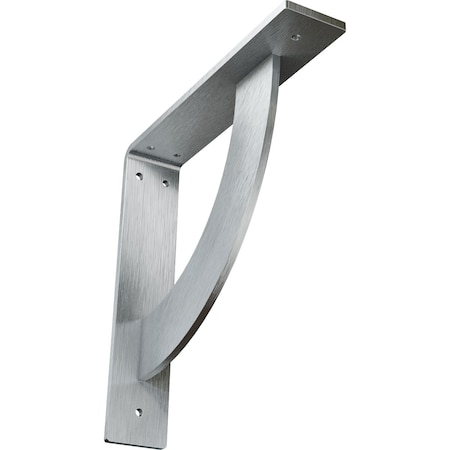 Ekena Millwork Bulwark Steel Bracket, Unfinished 2"W x 10"D x 10"H BKTM02X10X10BUCRS